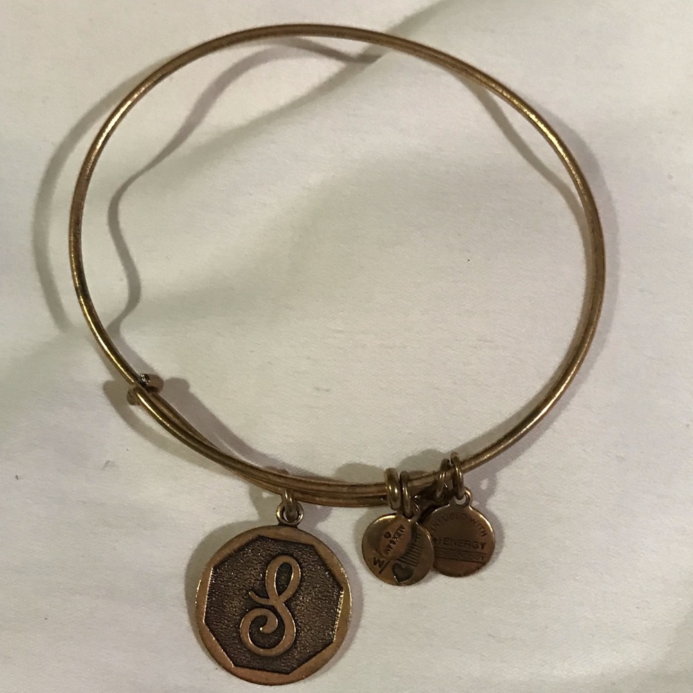 Women’s Alex and Ani “S” Bangle Bracelet